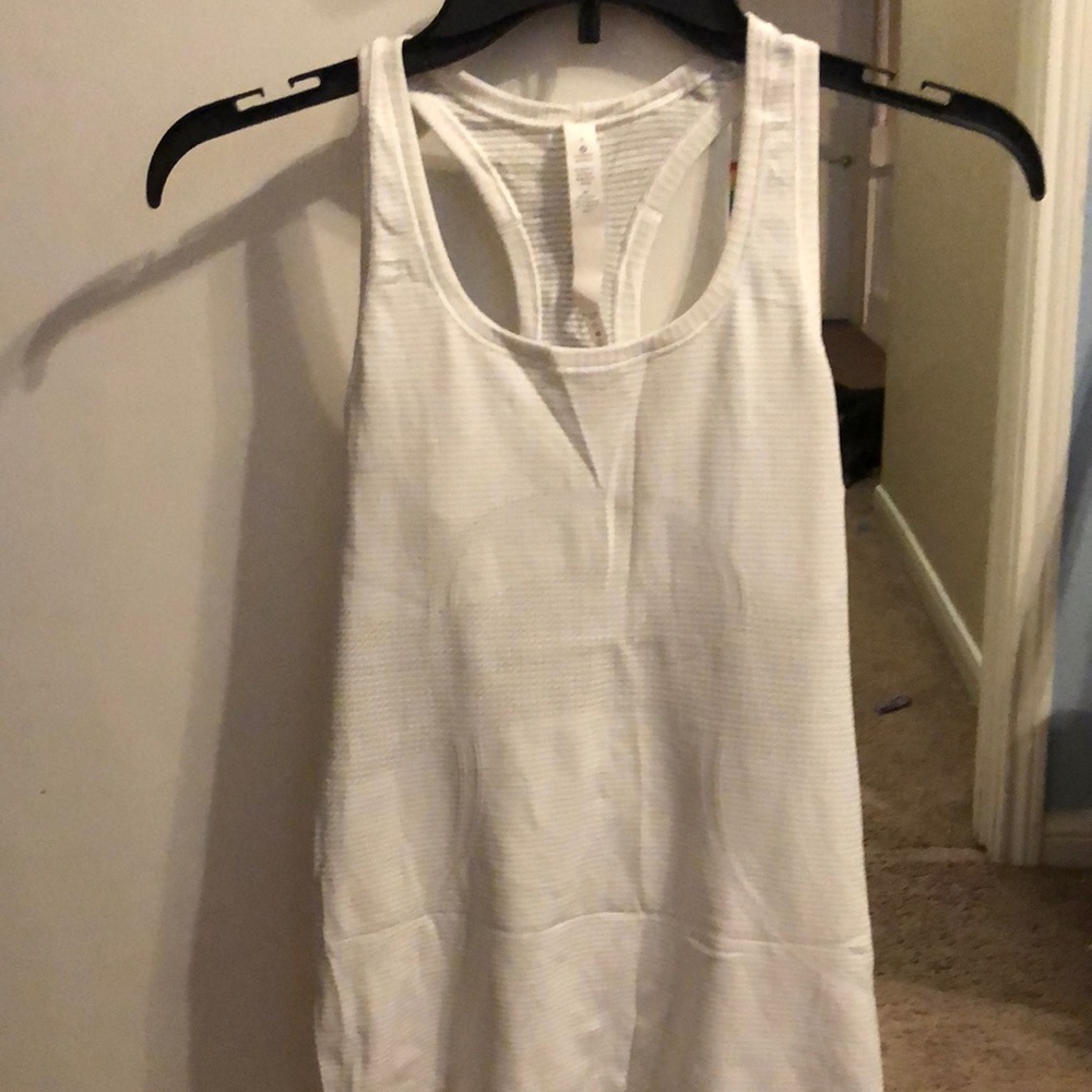 Lululemon white tank top. Size 4